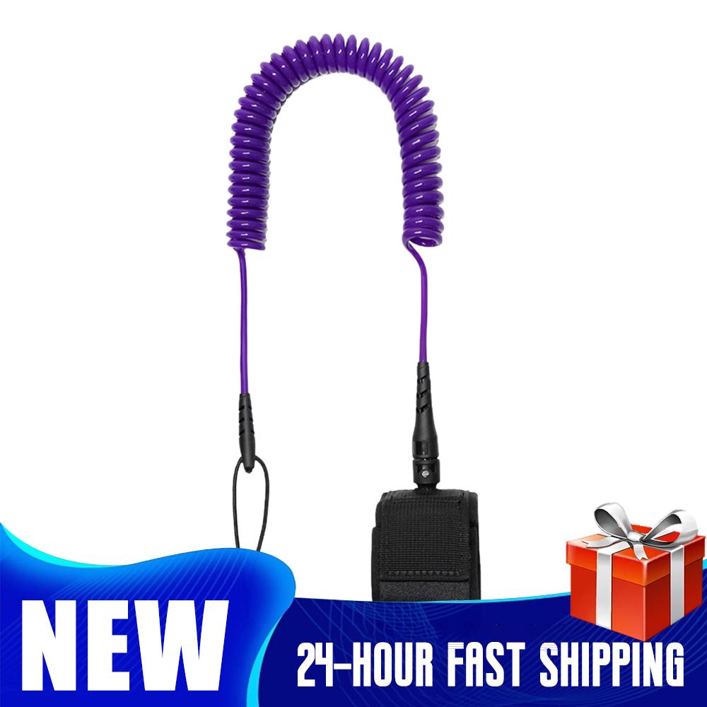 Surfboard Leash - حبل أمان ملفوف للوح التجديف (SUP)