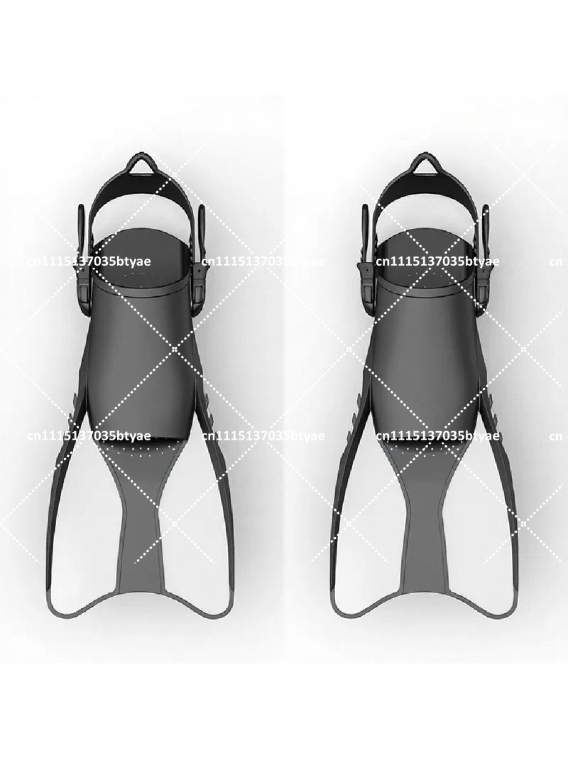 Swim Fins - زعانف غوص احترافية قابلة للتعديل برباط