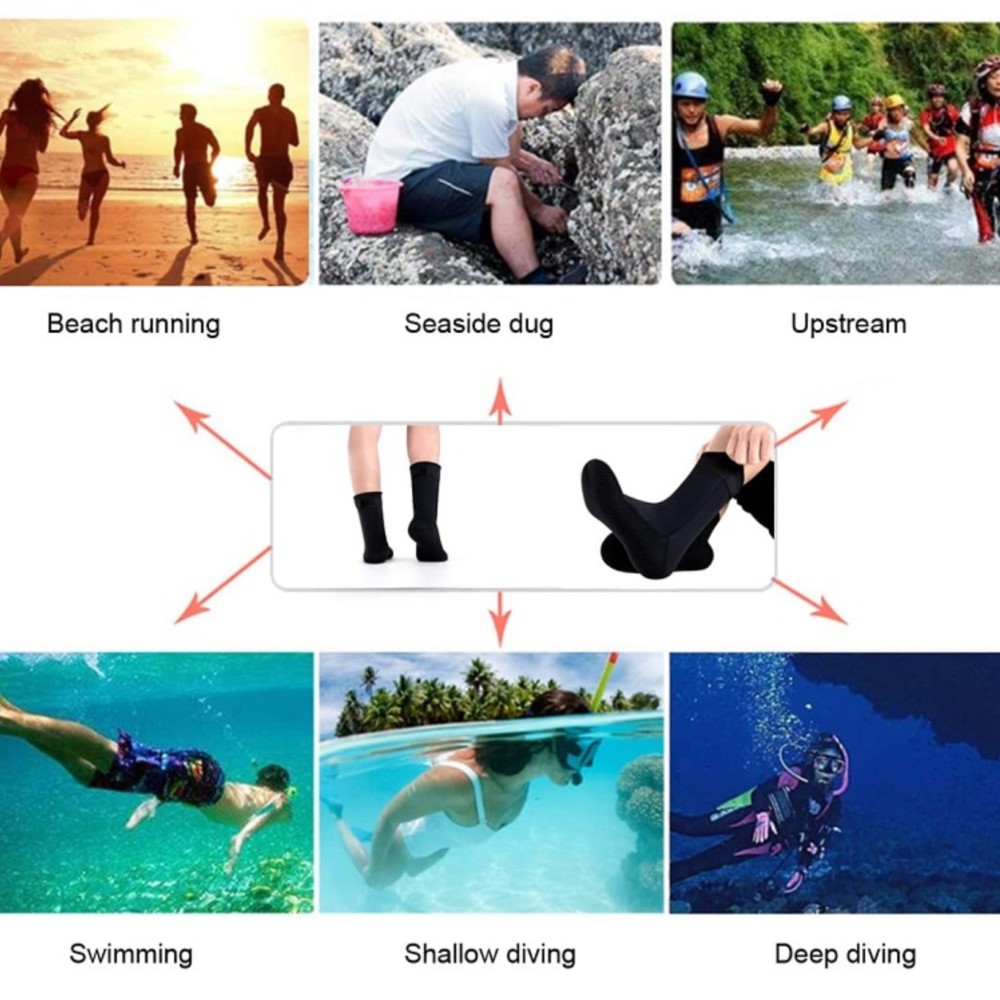 النيوبرين الجوارب 3 مللي متر 5 - مراجعة Swim Fins وسعره