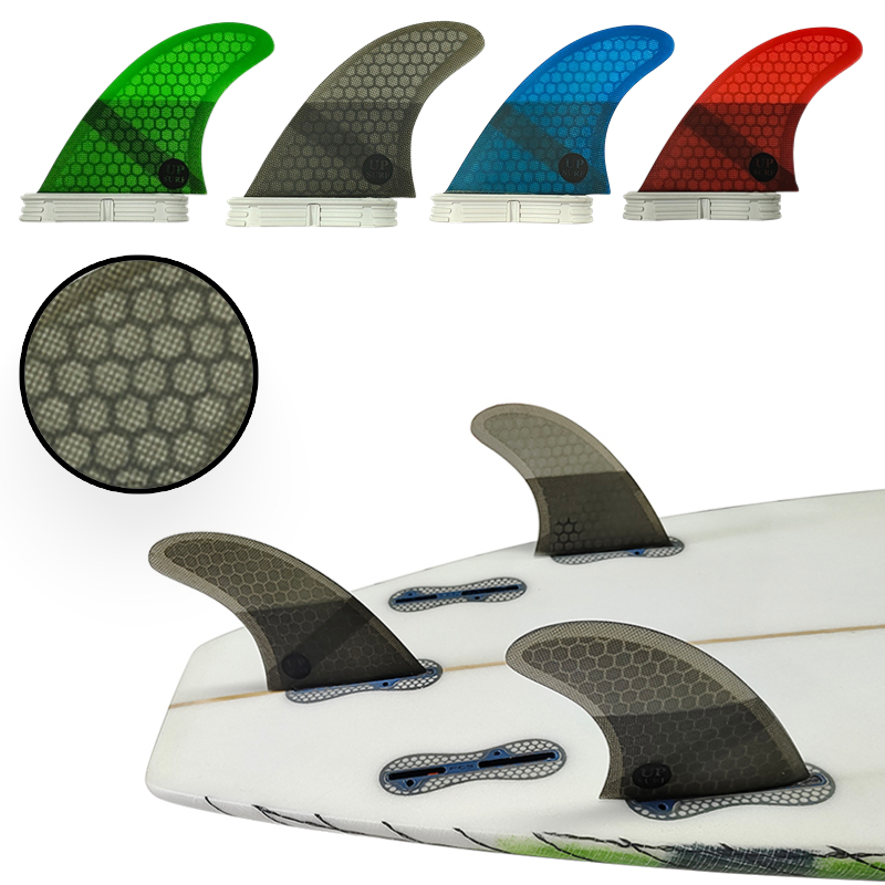 زعانف لوح ركوب الأمواج M Tri F - مراجعة Surfboard Leash وسعره