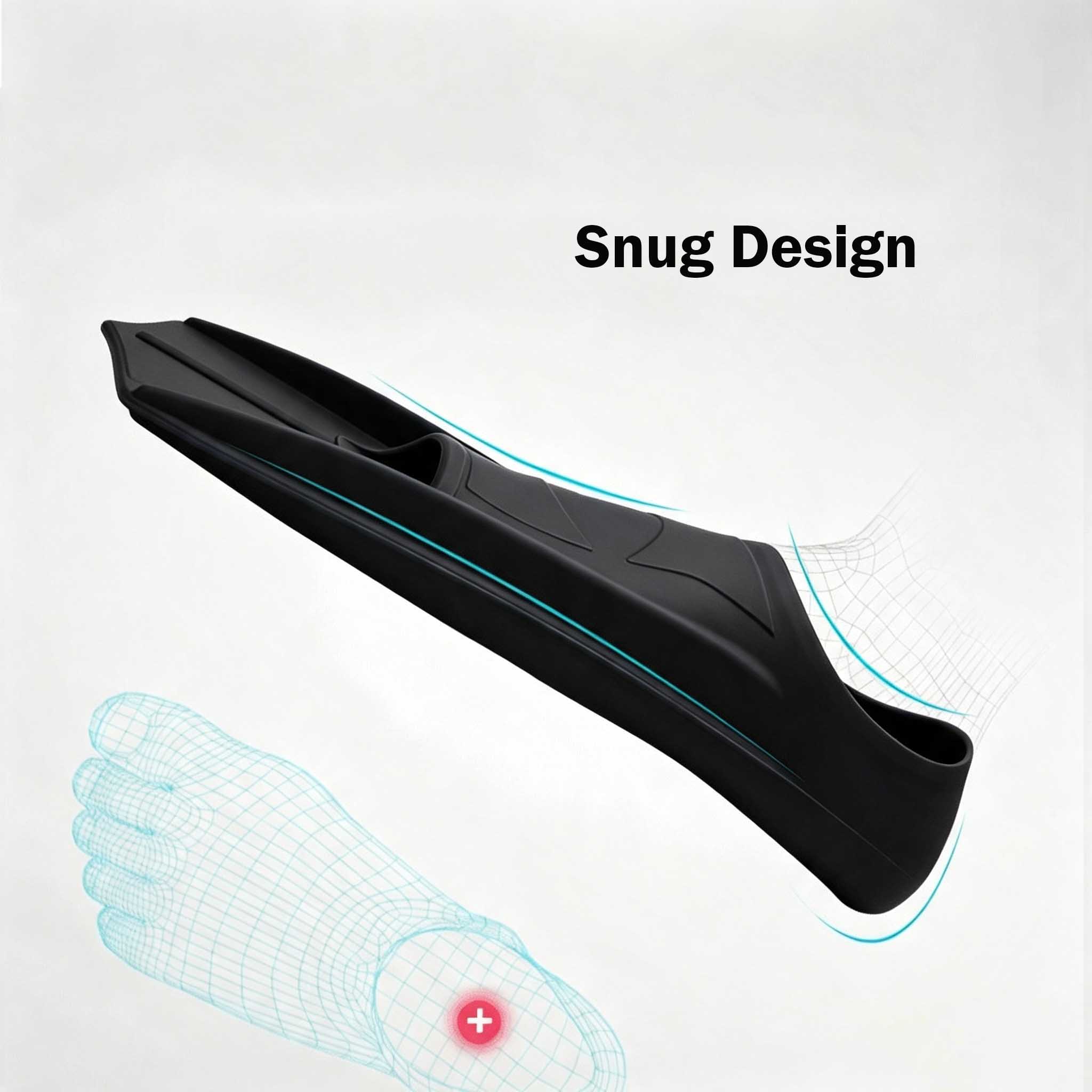 زعانف سيليكون قصيرة للسباحة، ز - مراجعة Swim Fins وسعره
