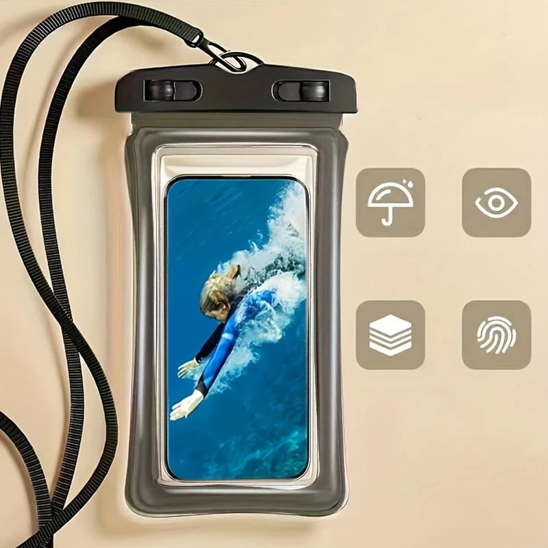 حافظة هاتف مقاومة للماء بتصميم - مراجعة Dry Bag Waterproof وسعره