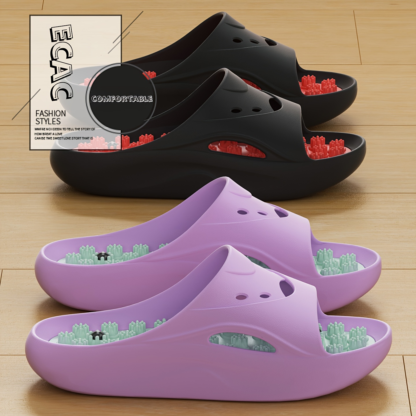 شباشب تدليك للرجال والنساء من  - مراجعة Water Shoes وسعره