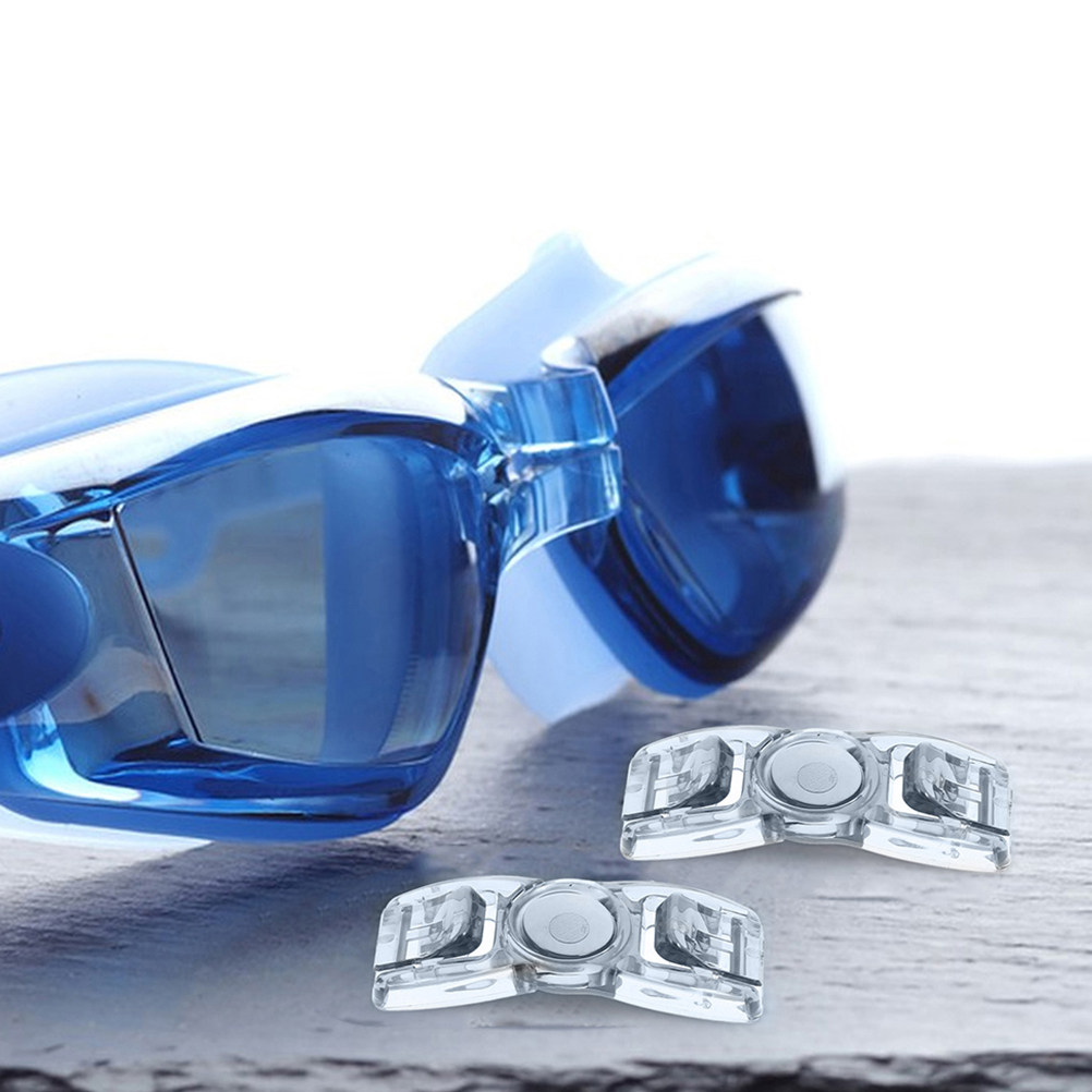 4 قطع من مشابك تثبيت نظارات ال - مراجعة Goggles Swim وسعره