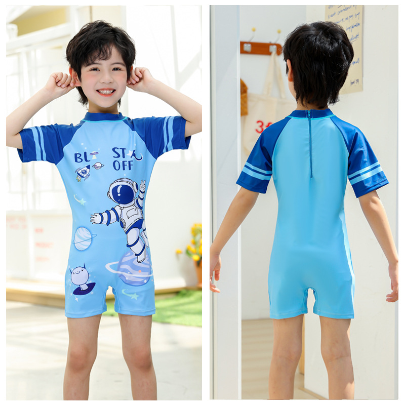 طفل الفتيان المايوه قطعة واحدة - مراجعة Rash Guard وسعره