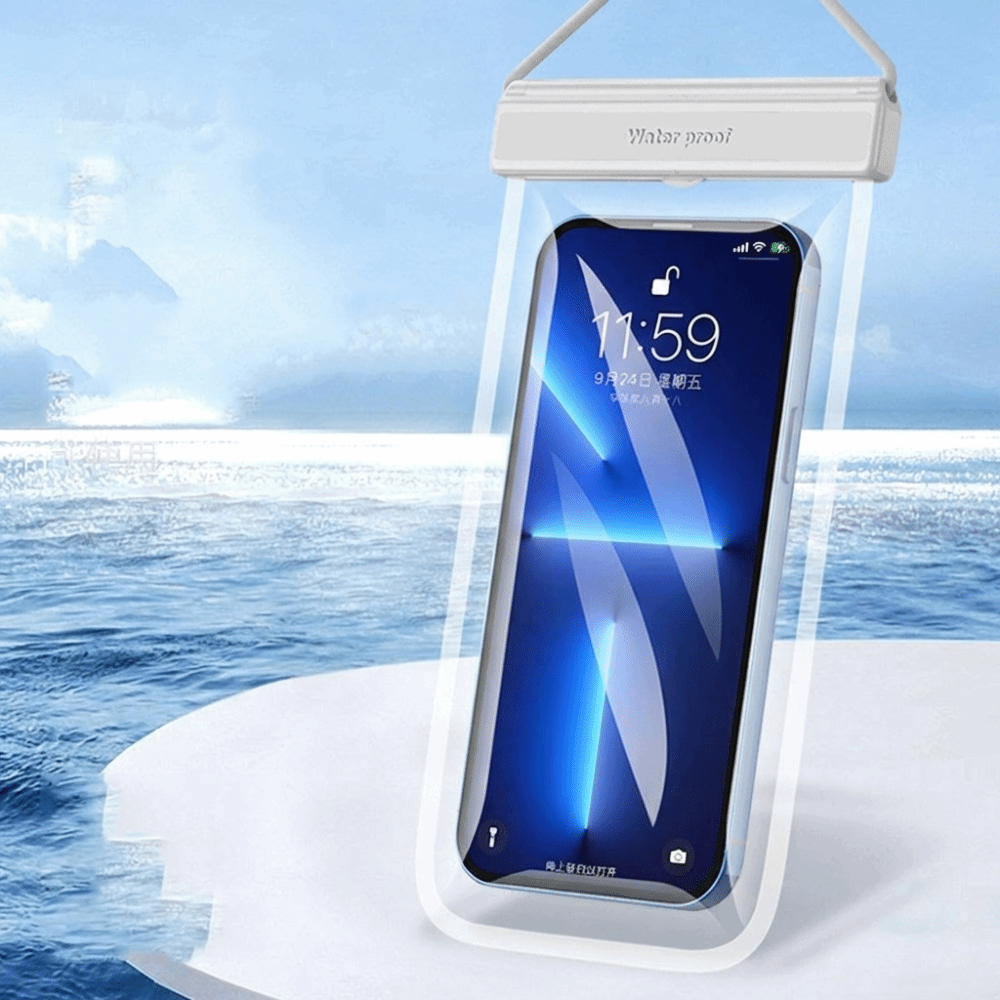 حقيبة هاتف مقاومة للماء بشاشة  - مراجعة Dry Bag Waterproof وسعره
