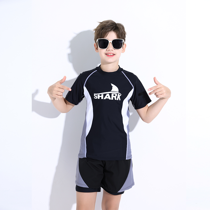 جديد الأولاد السباحة زي كبير ا - مراجعة Rash Guard وسعره