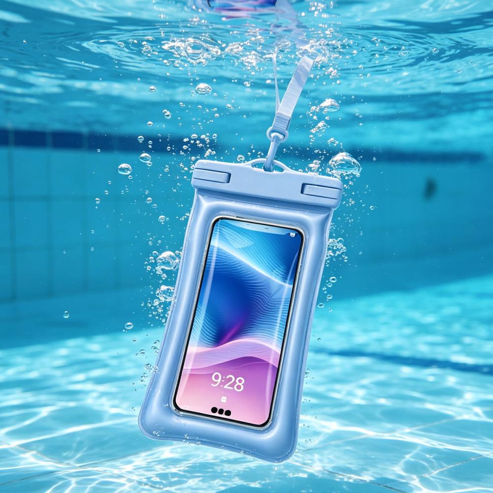 حافظة هاتف مقاومة للماء مع حبل - مراجعة Dry Bag Waterproof وسعره