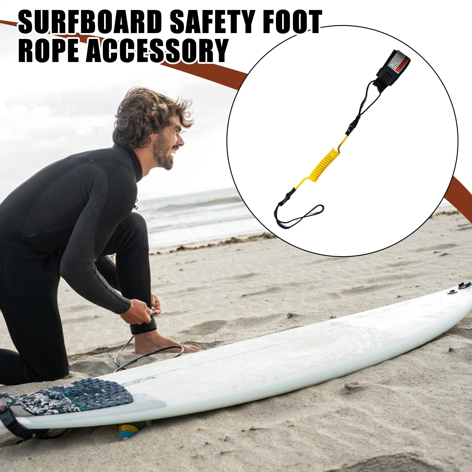 حبل أمان لألواح التزلج على الم - مراجعة Surfboard Leash وسعره