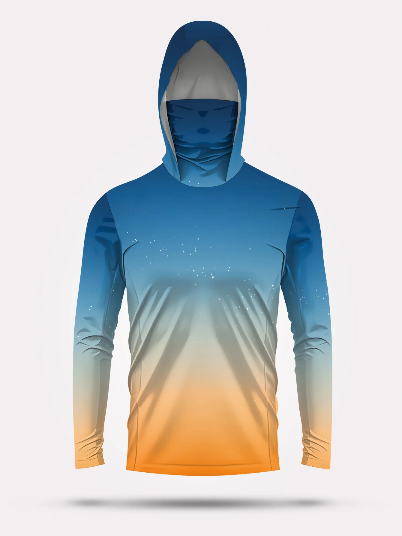 قميص صيد للرجال بغطاء للرأس، ي - مراجعة Rash Guard وسعره