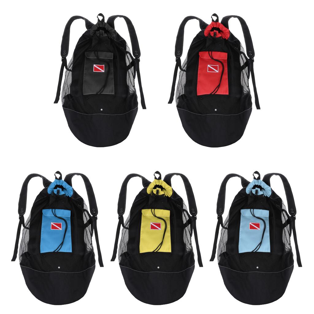 حقيبة ظهر شبكية للغوص سعة 80 ل - مراجعة Snorkeling Gear وسعره