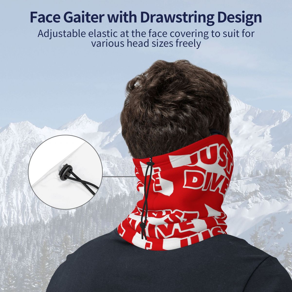 جاست دايف، باندانا بعلم الغوص، - مراجعة Diving Mask وسعره