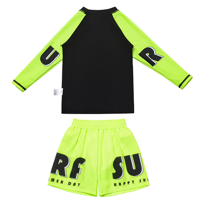 طقم سباحة للأولاد من 3 قطع، جد - مراجعة Rash Guard وسعره